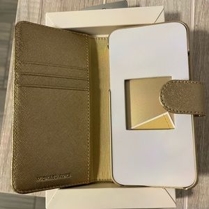Michael Kors folio phone case for iPhone X